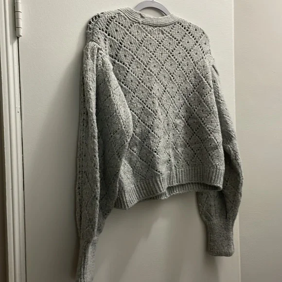 Maeve for Anthropologie grey knit sweater - Picture 3 of 8
